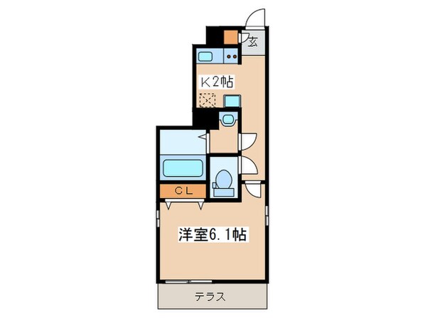 リブリ・ECHIKAの物件間取画像